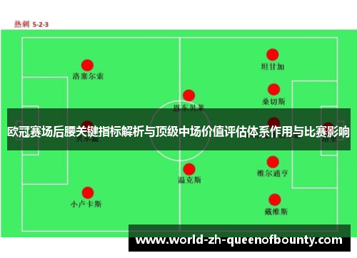 欧冠赛场后腰关键指标解析与顶级中场价值评估体系作用与比赛影响